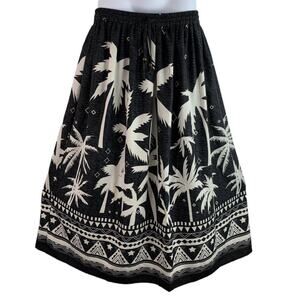 Gypsie Blu Skirt Size Large Black White